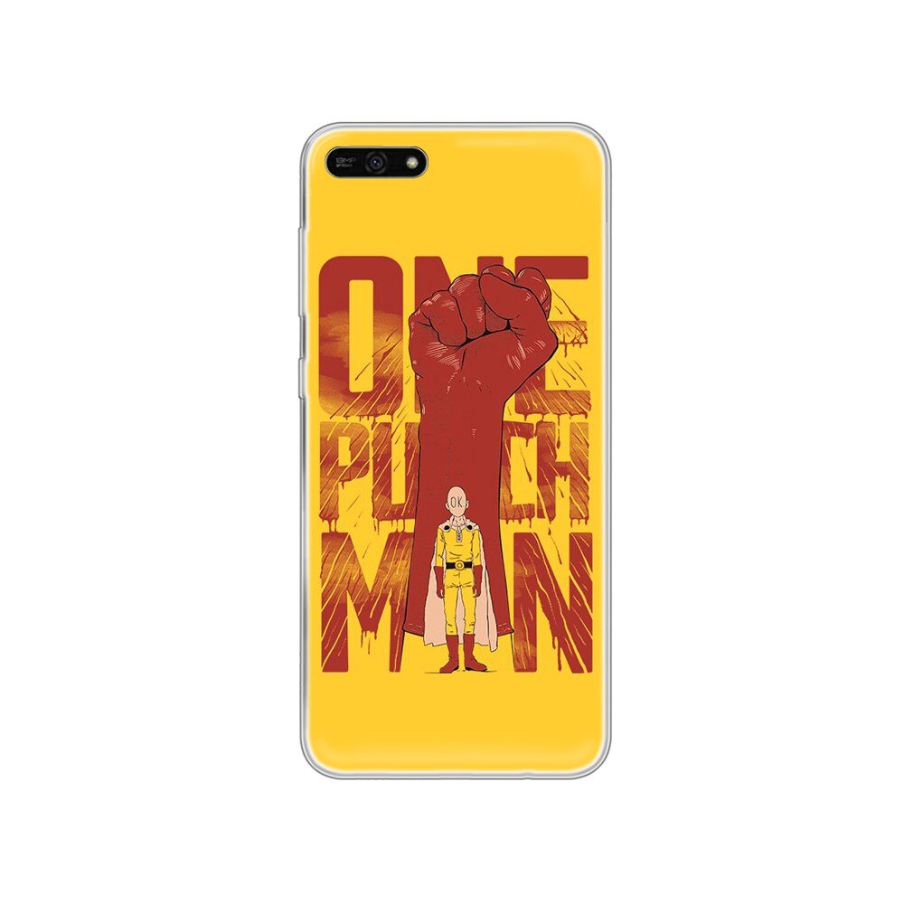 Coque One Punch Man Huawei Saitama Poing Géant