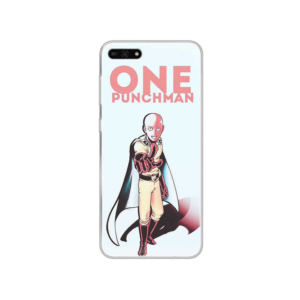 Coque One Punch Man Huawei Saitama Numéro 1