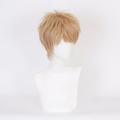 Cosplay perruque One Punch Man Genos trois quart