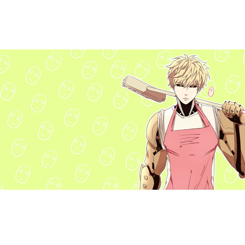 Poster One Punch Man Genos cyborg ménage