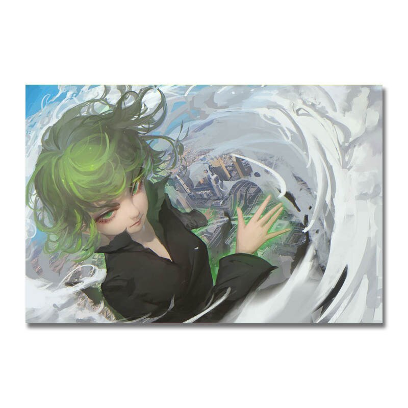 poster-toile-one-punch-man-senritsu-no-tatsumaki-fan-art