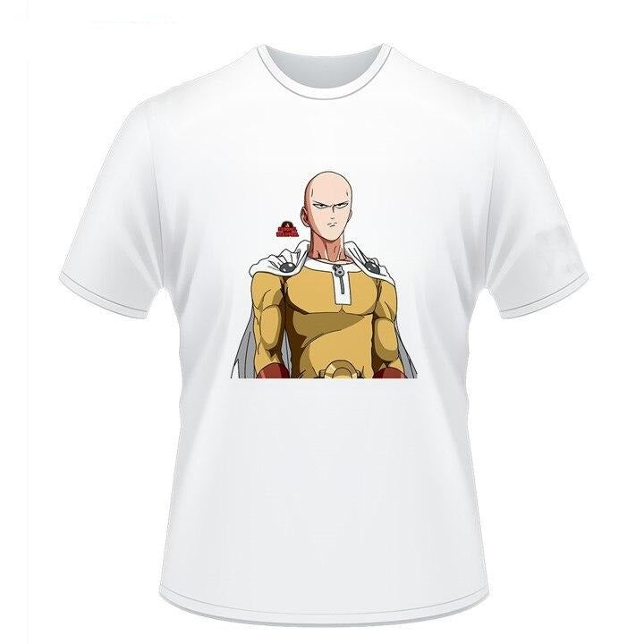 T-Shirt One Punch Man Saitama Concentré