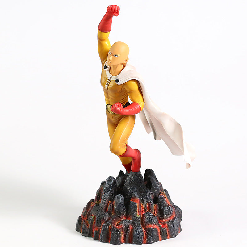 Figurine One Punch Man Saitama superman punch trois quart