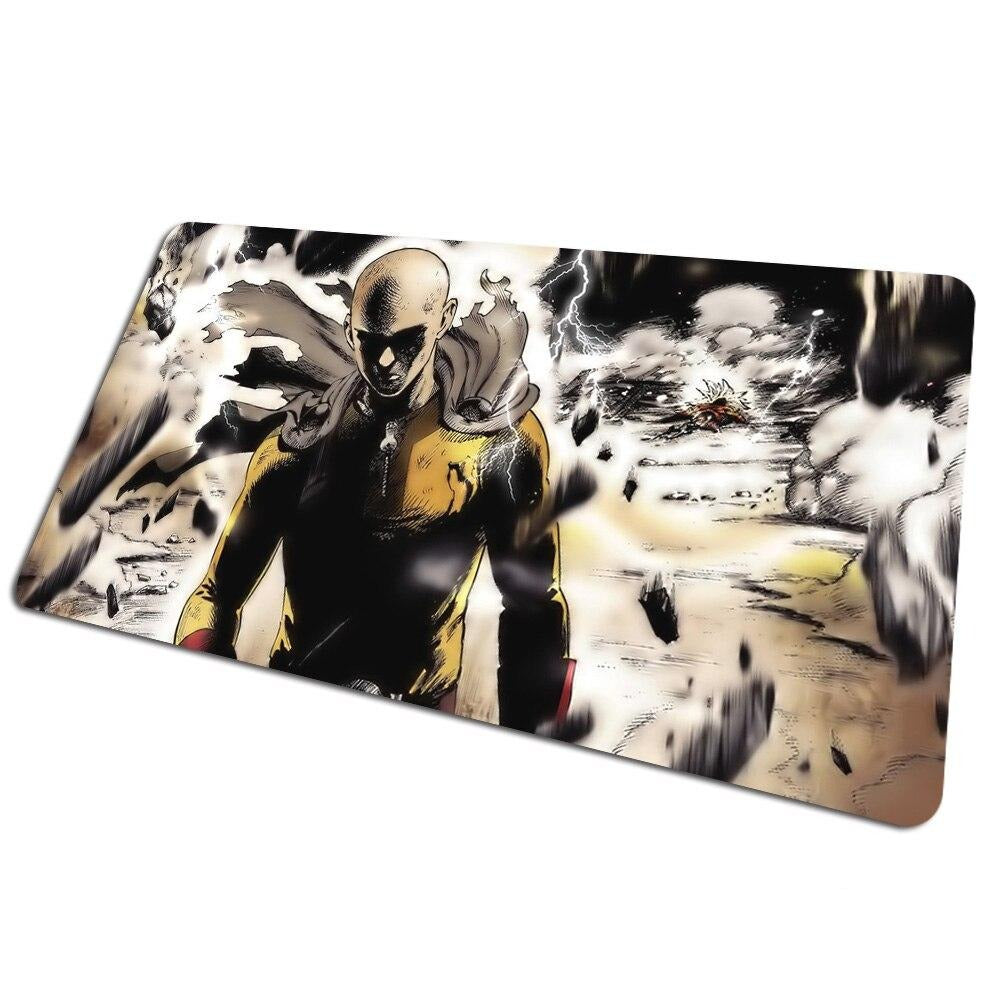 Tapis de souris bureau One Punch Man Saitama vs Lord Boros