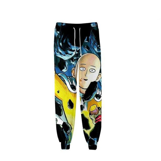 Survêtement One Punch Man Saitama casse montagne