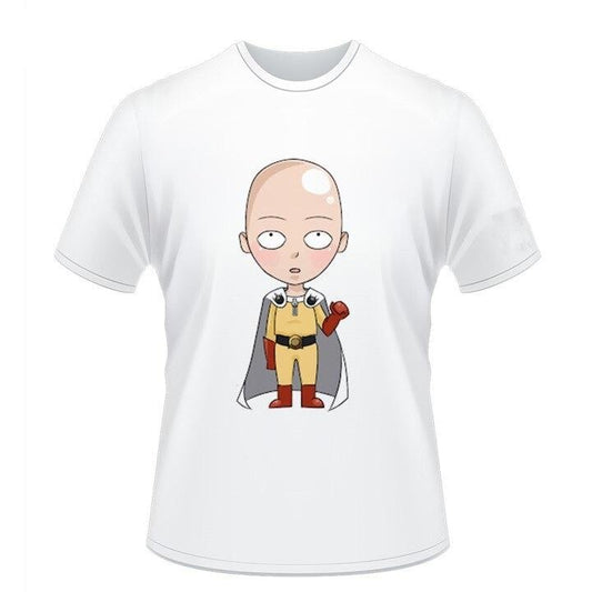 T-Shirt One Punch Man Saitama crâne luisant