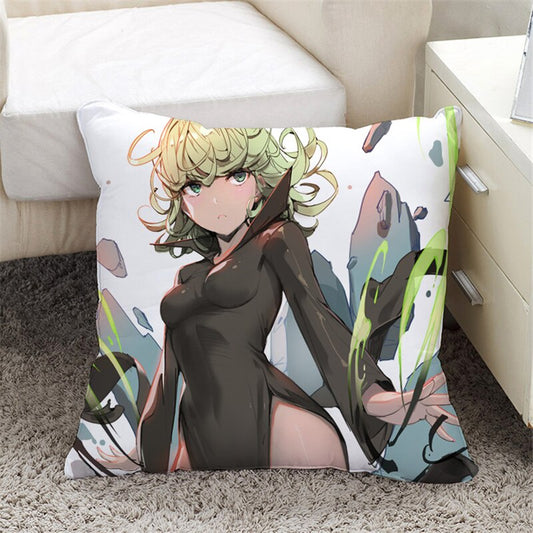 Taies d'Oreiller One Punch Man Tatsumaki télékinésie