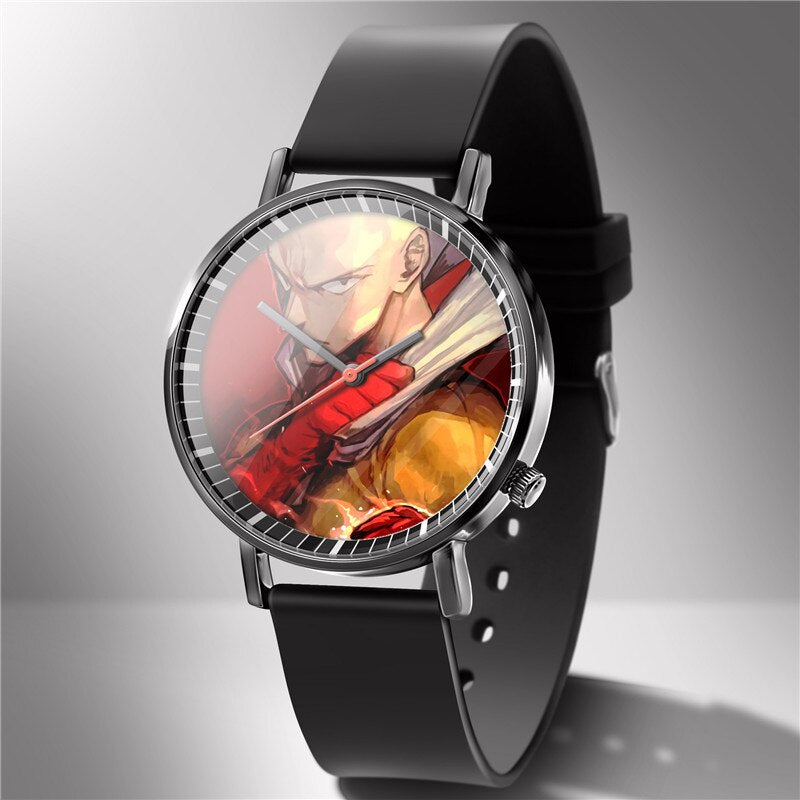 Montre One Punch Man Saitama Chauve Capé