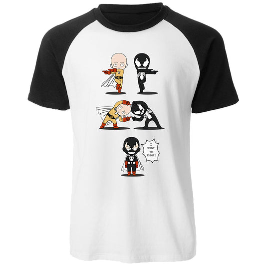 t-shirt one punch man saitama venom