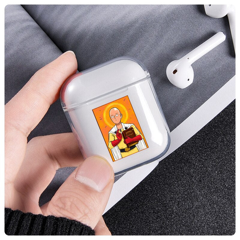 Coque Airpods One Punch Man Saint Saitama