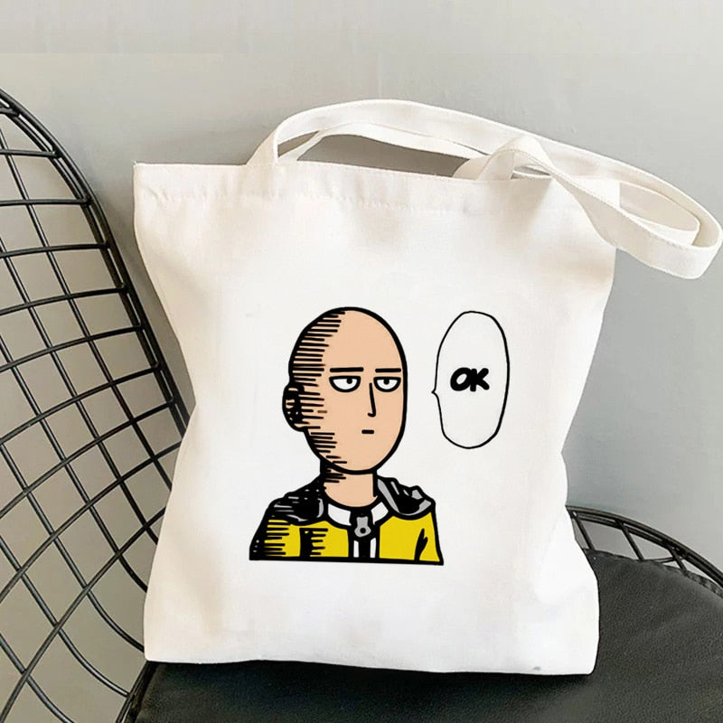 Tote Bag One Punch Man Boutique Saitama