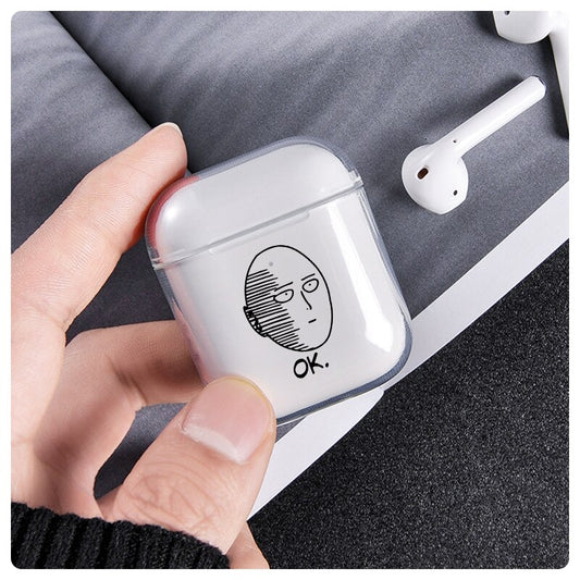 Coque Airpods One Punch Man Saitama Ok