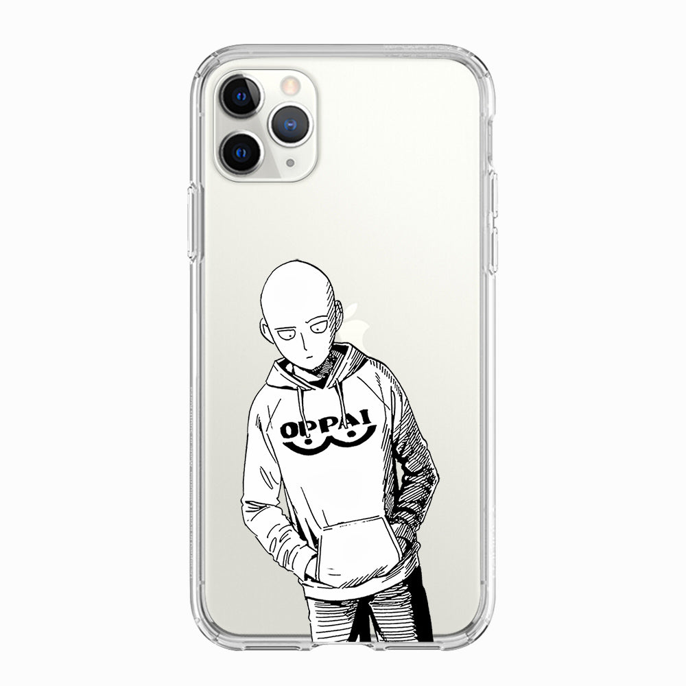 Coque One Punch Man iPhone Saitama Oppai