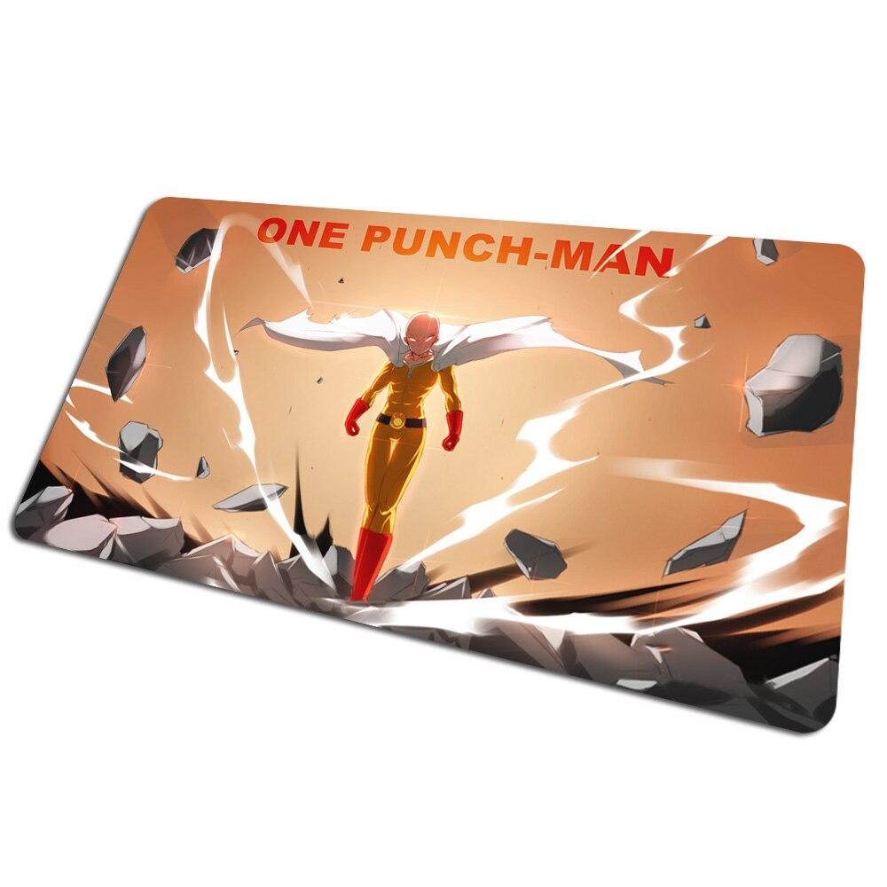 Tapis de souris bureau One Punch Man Saitama cratère