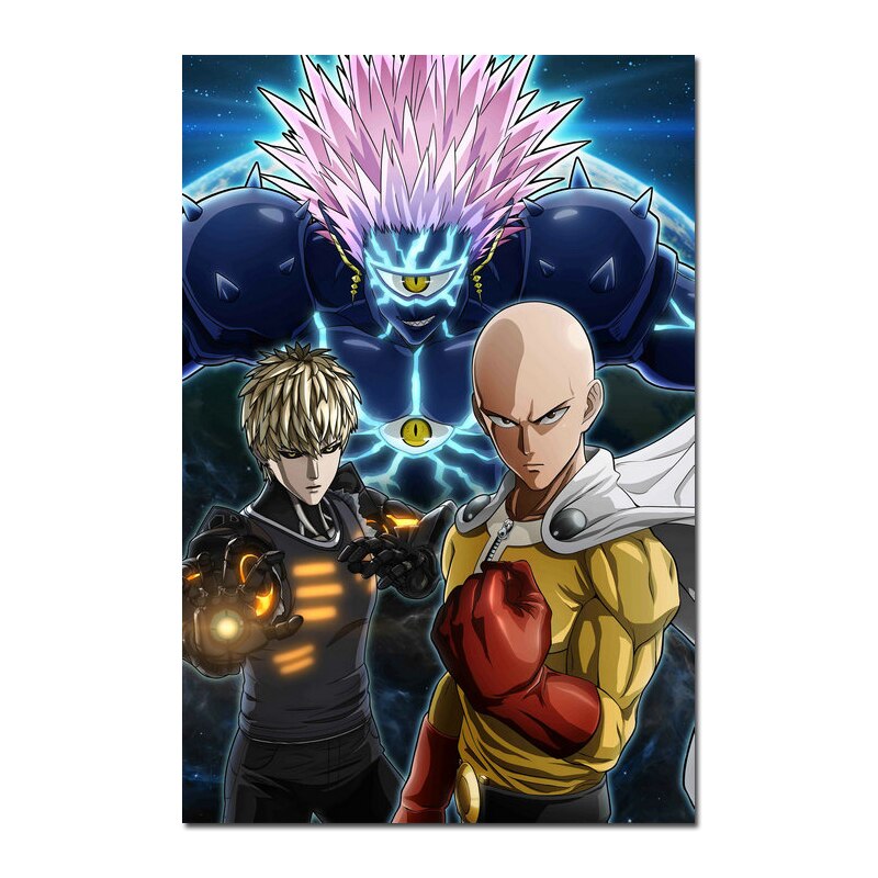 Poster Saitama Genos Boros