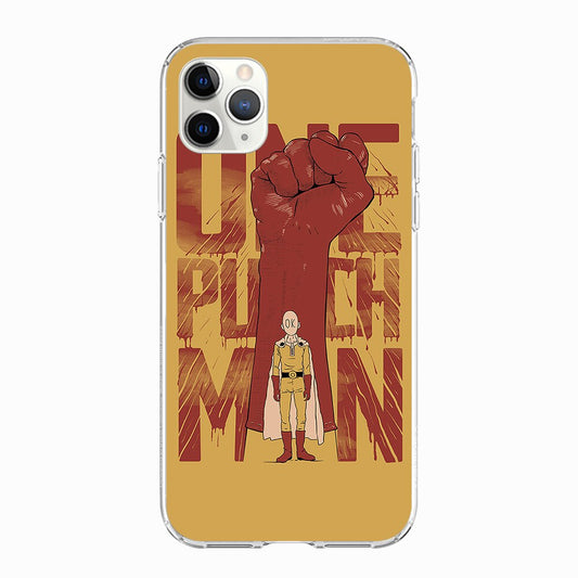 Coque One Punch Man iPhone Saitama Punch