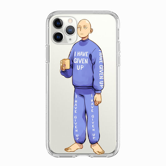 Coque One Punch Man iPhone Saitama thé