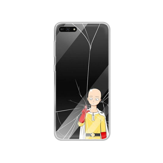 Coque One Punch Man Huawei Saitama Maladroit