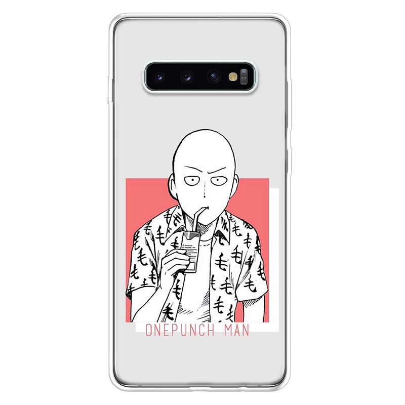 Coque One Punch Man Samsung Saitama Vacances