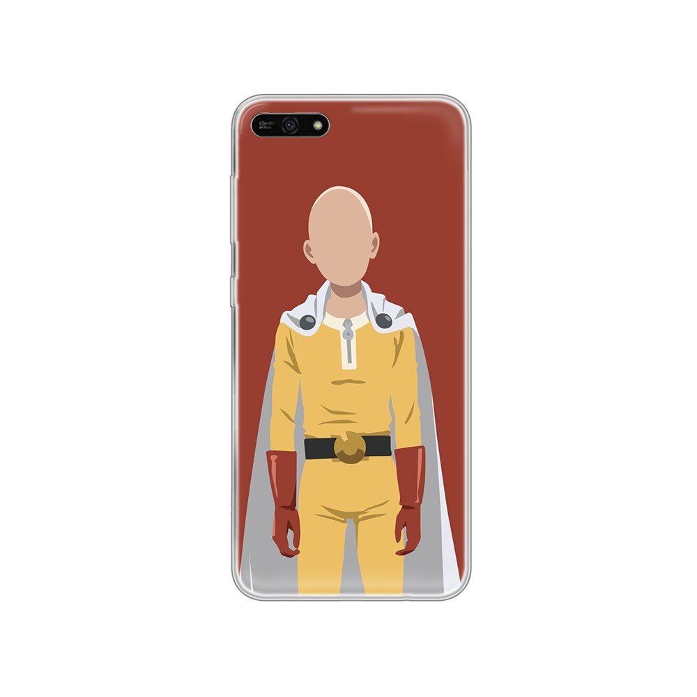 Coque One Punch Man Huawei Saitama Sans visage