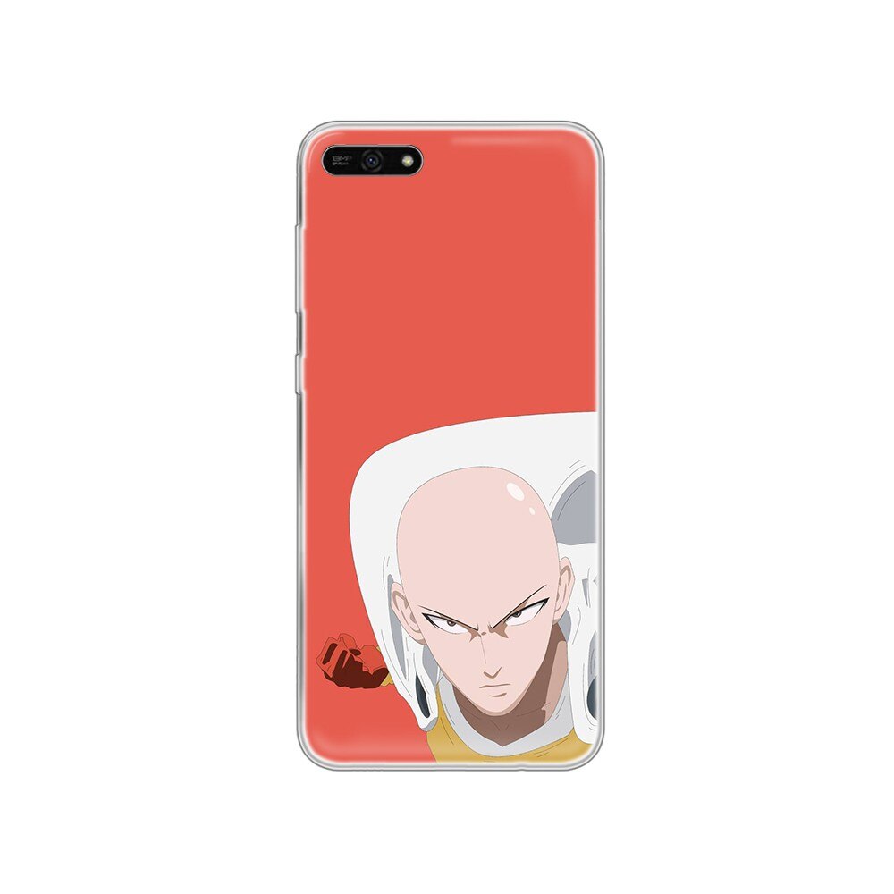 Coque One Punch Man Huawei Saitama Coup de Poing