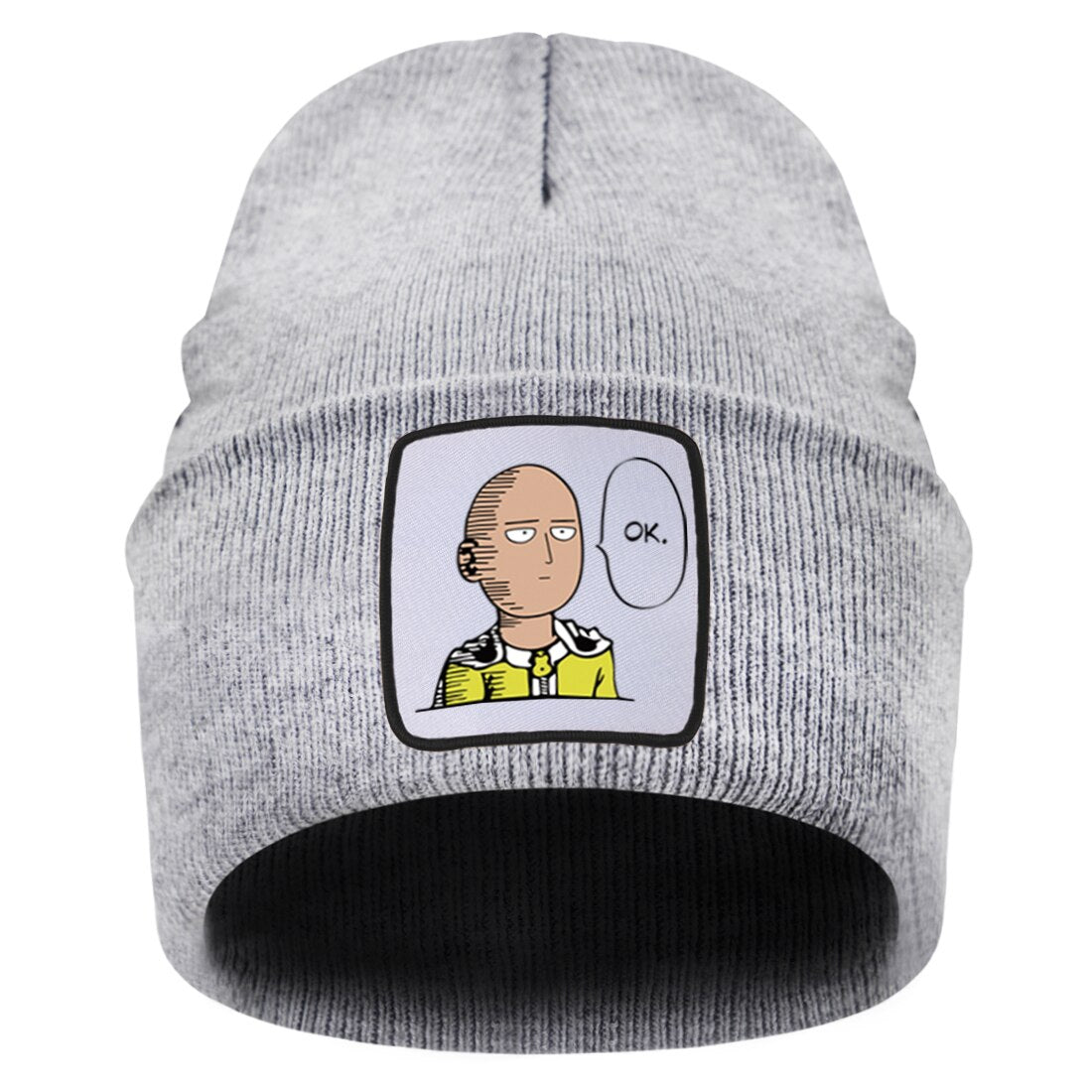 Bonnet gris One Punch Man Saitama Héros