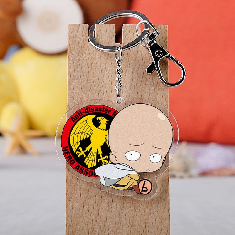 Porte clé One Punch Man Saitama Héro