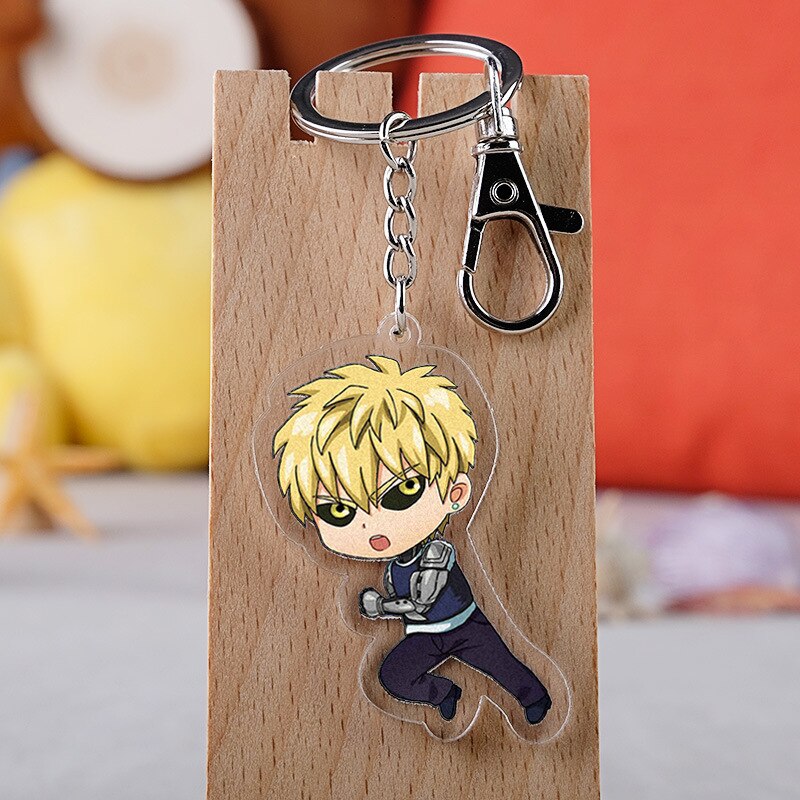 Porte clé One Punch Man Genos Démon Cyborg