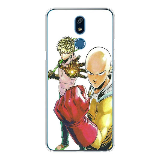 Coque One Punch Man LG Saitama & Genos