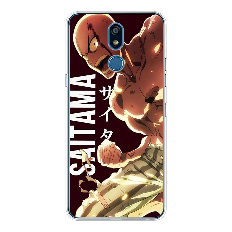 Coque One Punch Man LG Saitama Enervé