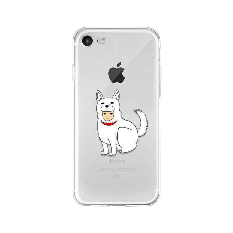 Coque One Punch Man iPhone Chien de garde man