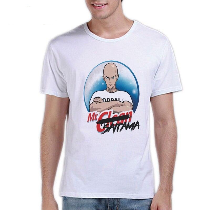 t-shirt one punch man saitama Mr Propre