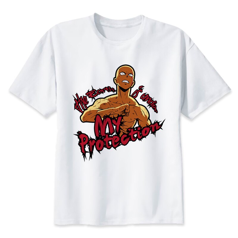t-shirt one punch man saitama protecteur