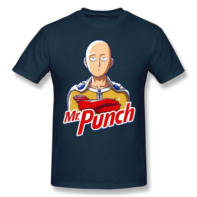 T-Shirt One Punch Man Saitama Mr Punch canard