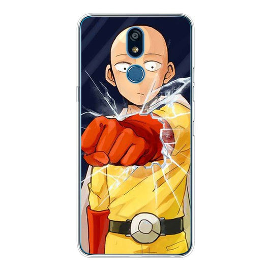 Coque One Punch Man LG Saitama Poing