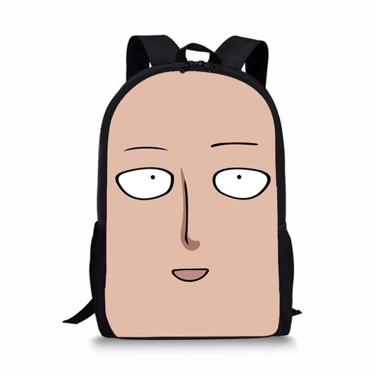 Sac à dos One Punch Man Saitama Visage