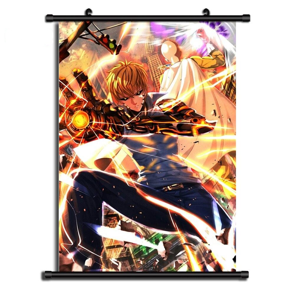 Poster One Punch Man Genos Laser