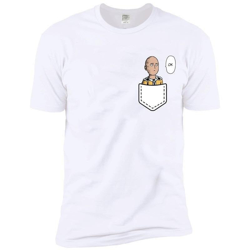 t-shirt one punch man saitama mouchoir de poche