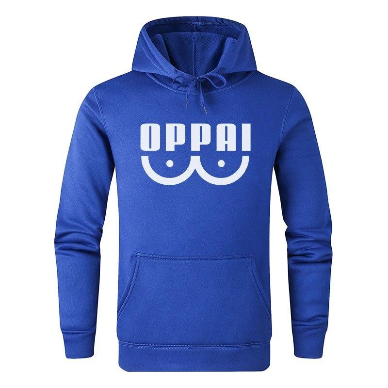 hoodie oppai bleu