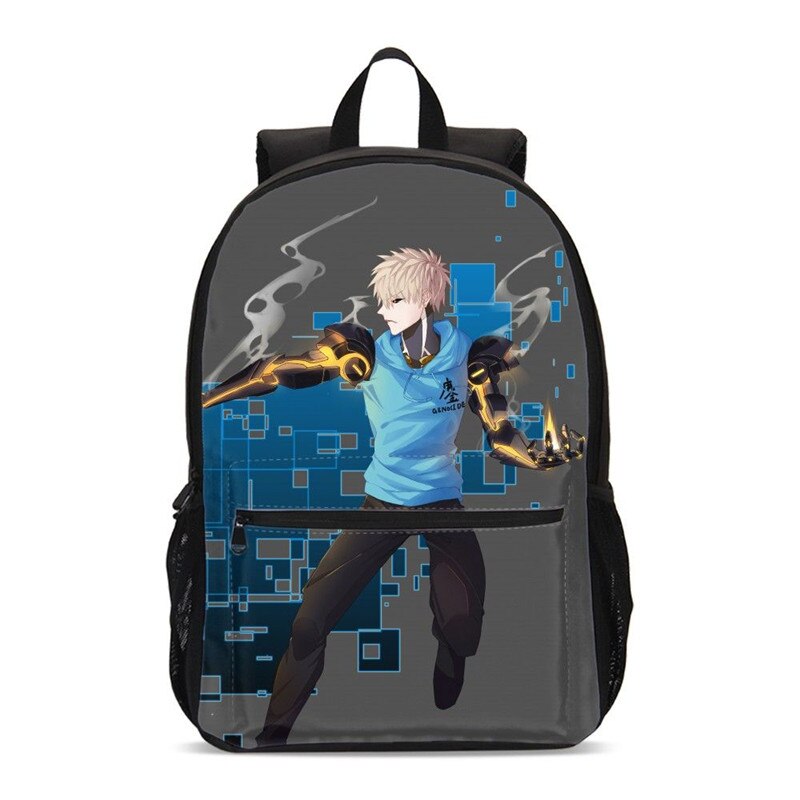 Sac à dos One Punch Man Genos fumée