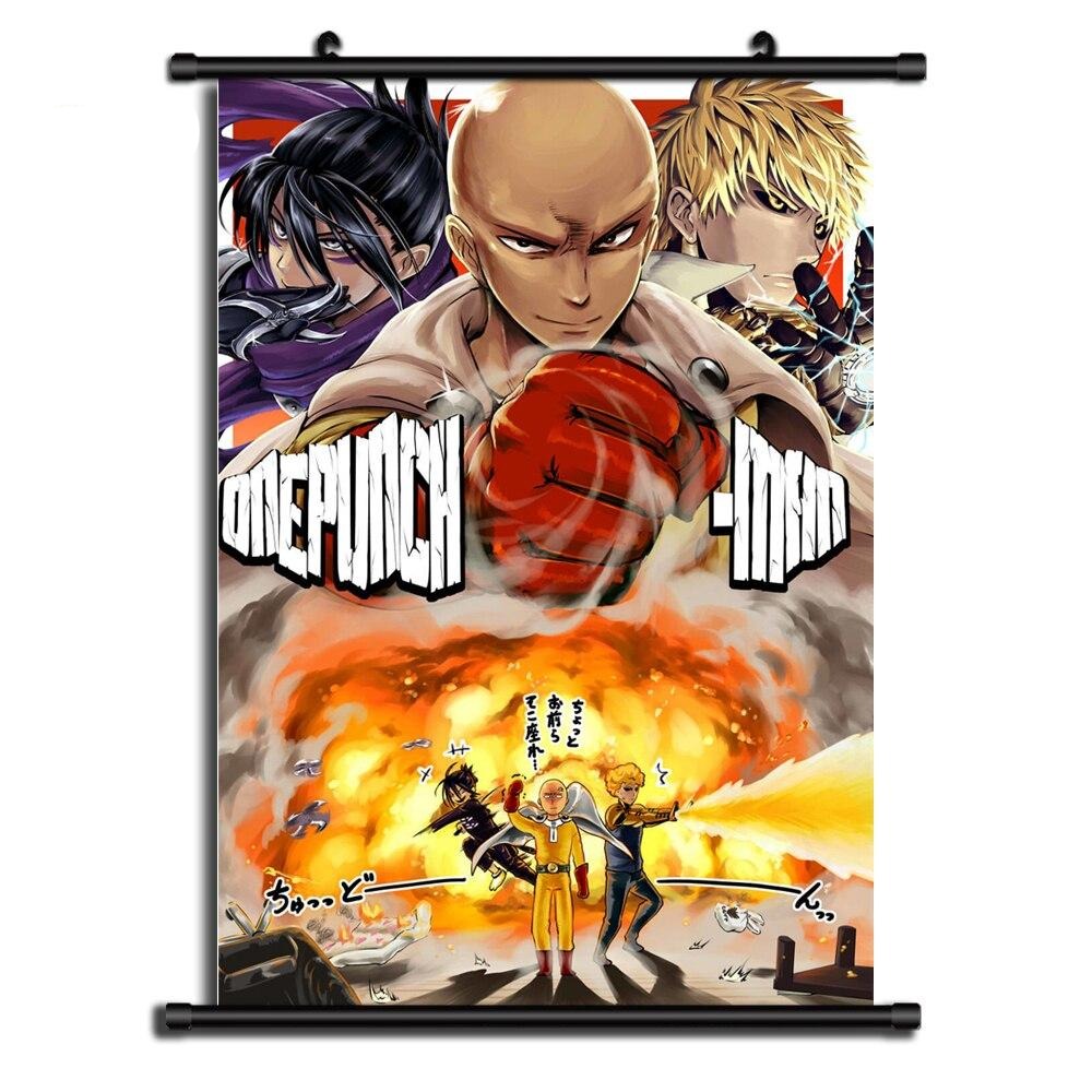 Poster One Punch Man Genos Saitama Sonic