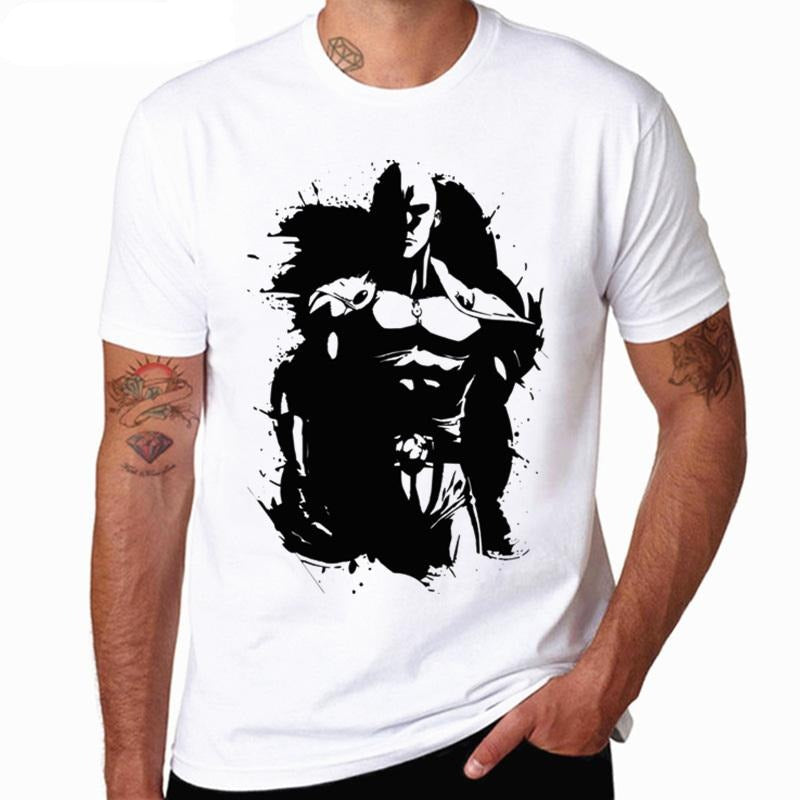 t-shirt one punch man saitama sombre dark side