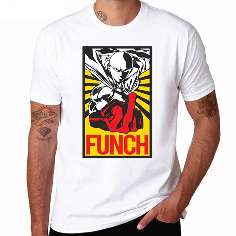 t-shirt one punch man saitama fuck