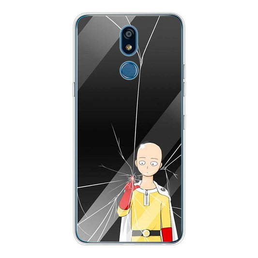 Coque One Punch Man LG Saitama Doigt