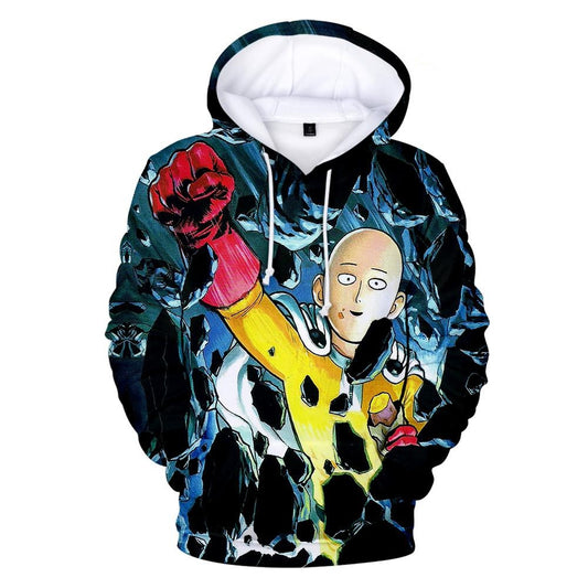 sweat one punch man saitama punch coup de poing