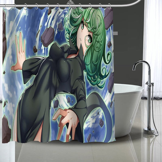 Rideau de douche One Punch Man Tatsumaki Télékinésie