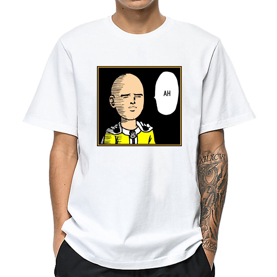 t-shirt one punch man saitama sale tronche