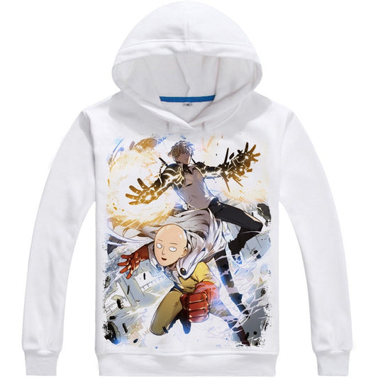 sweat one punch man saitama genos attaque