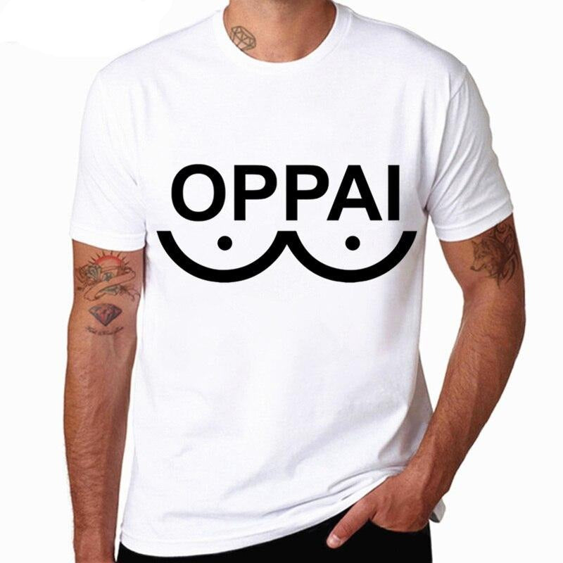 t-shirt one punch man oppai
