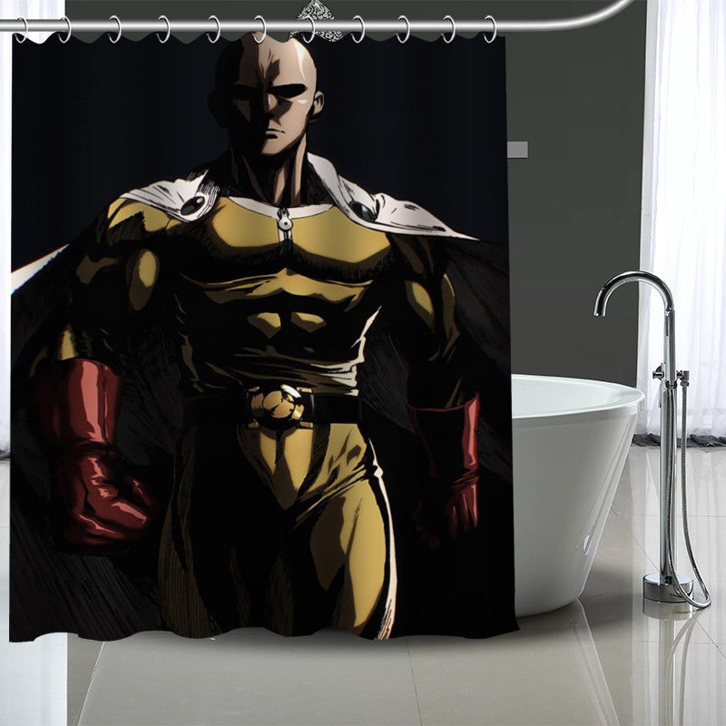 Rideau de douche One Punch Man Saitama Héro